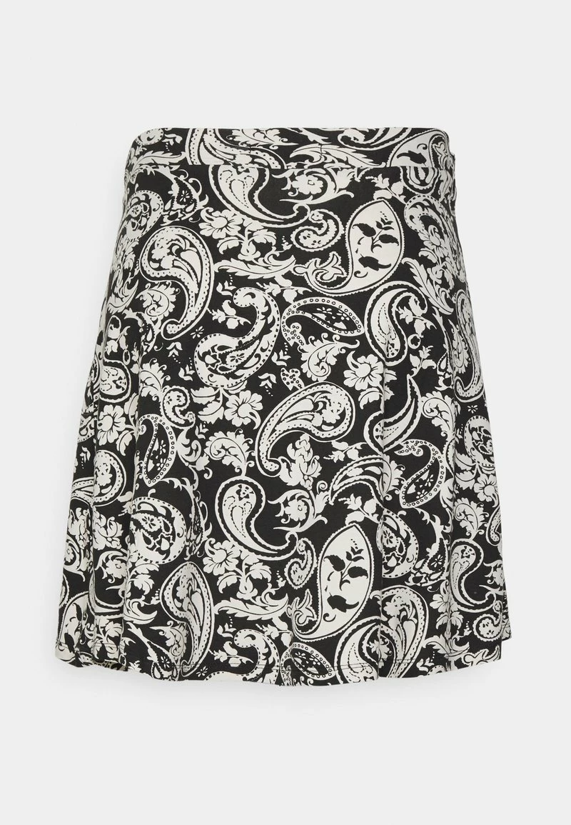 Anna Field Minifalda - Black/light Grey, Mujer 4 Anna Field Minifalda - Black/light Grey, Mujer - Imagen 2