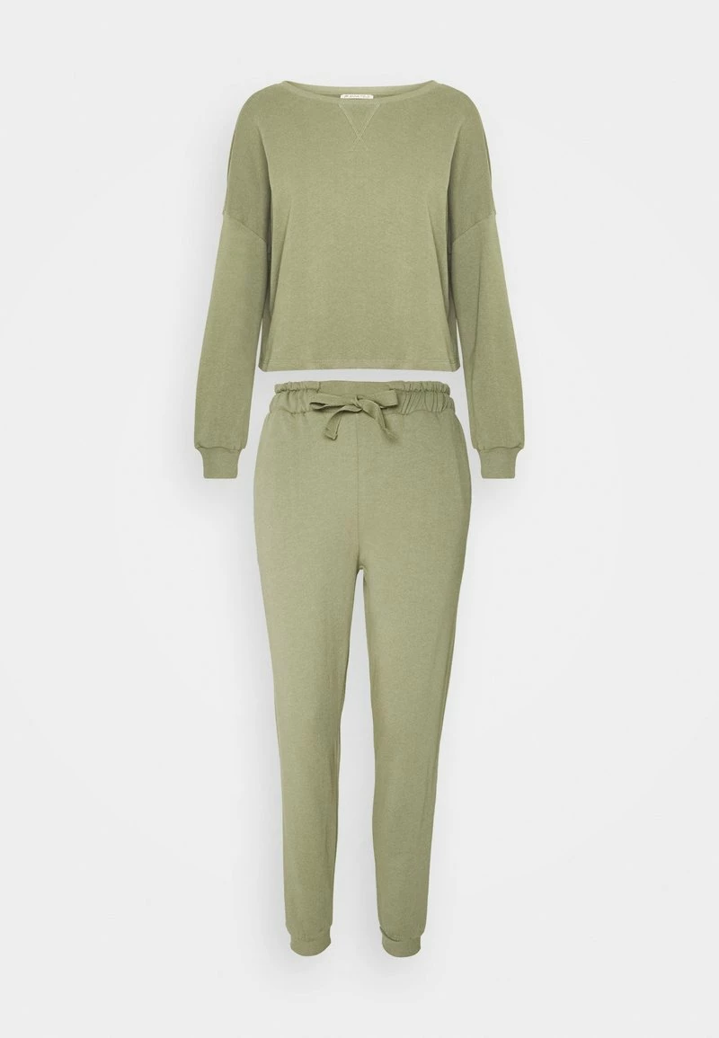 Anna Field Basic Lounge Set - Pijama - Khaki, Mujer 7 Anna Field Basic Lounge Set - Pijama - Khaki, Mujer - Imagen 5