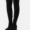 Anna Field Botas Mosqueteras - Black, Mujer -Anna Field Ventas 2022 012ea70cd28040f398890bb59ddf37fa