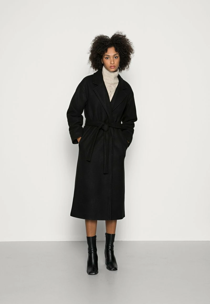 Anna Field BELTED COAT - Abrigo Clásico - Black, Mujer 3 Anna Field BELTED COAT - Abrigo Clásico - Black, Mujer