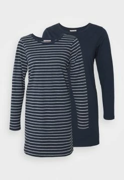 Anna Field 2 PACK - Camiseta De Pijama - Dark Grey, Mujer -Anna Field Ventas 2022 020b464cc3a84f8eb694610312f0bf15