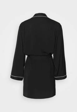 Anna Field AMANDA SATIN DRESSING GOWN - Albornoz - Black, Mujer -Anna Field Ventas 2022 02d6ba585165492c8f07ab44f0a3d177