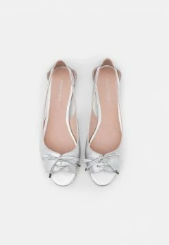 Anna Field LEATHER - Bailarinas Peeptoe - Silver, Mujer -Anna Field Ventas 2022 05437c98b4a541ac9b511feb93b0f09e