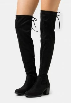 Anna Field Botas Mosqueteras - Black, Mujer