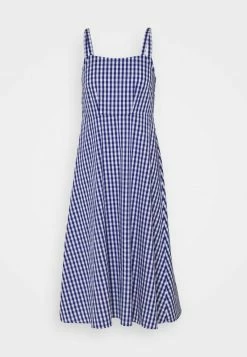Anna Field Vestido Informal - Blue/white, Mujer