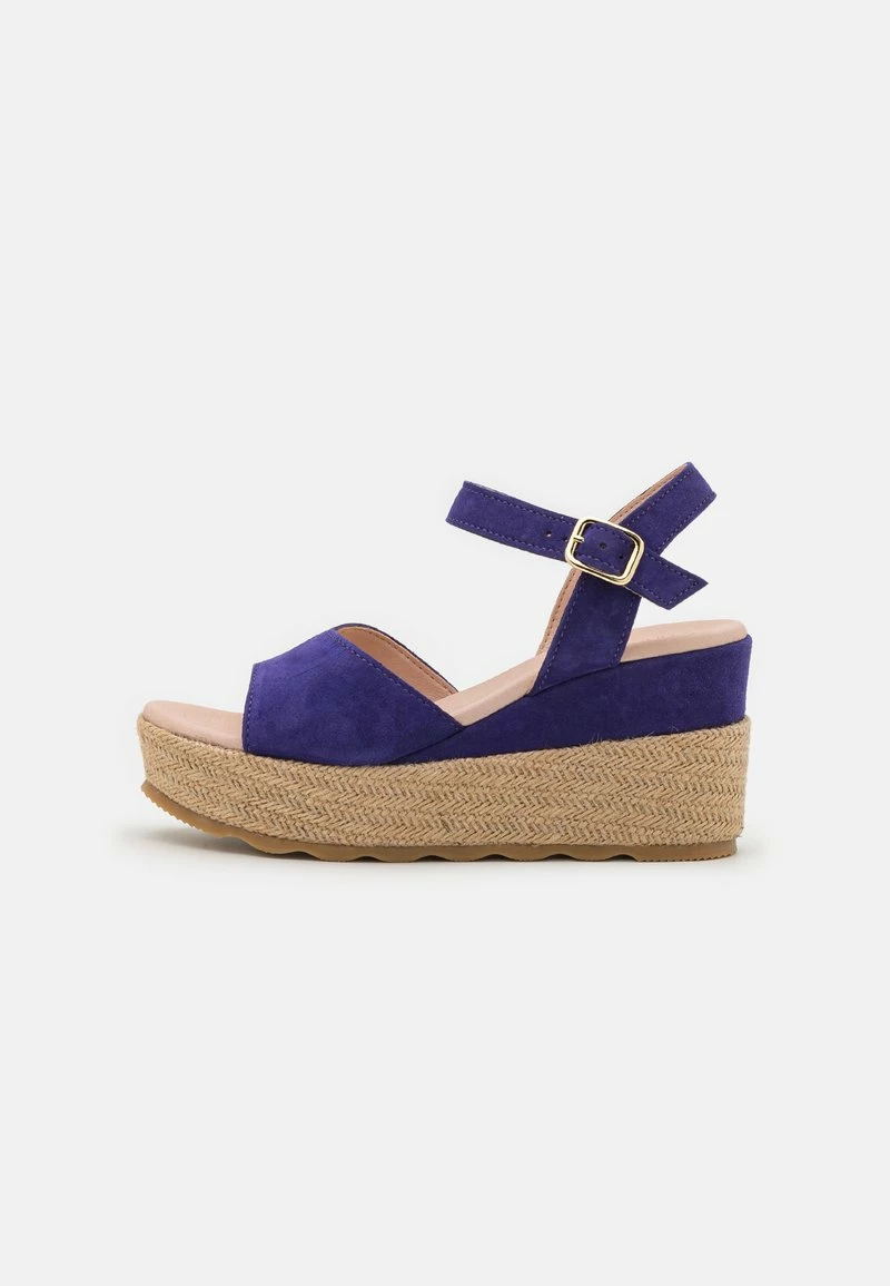 Anna Field LEATHER - Sandalias De Cuña - Dark Blue, Mujer 4 Anna Field LEATHER - Sandalias De Cuña - Dark Blue, Mujer - Imagen 2
