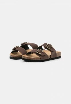 Anna Field Pantuflas - Dark Brown, Mujer -Anna Field Ventas 2022 0a2a5e54bdef42a194d76b83c157b2c0