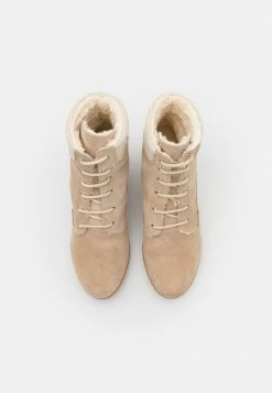 Anna Field LEATHER WINTER BOOT - Botines De Cuña - Camel, Mujer -Anna Field Ventas 2022 0af6485182ed431d8e185570276ed057