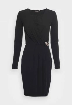 Anna Field LONG SLEEVES RING BUCKLE DRESS - Vestido De Tubo - Black, Mujer -Anna Field Ventas 2022 0c266eae7d7f4f2cac1d52f507dca6f6