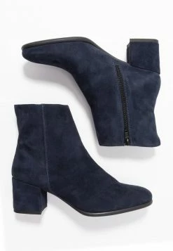 Anna Field LEATHER BOOTIES - Botines - Dark Blue, Mujer -Anna Field Ventas 2022 0c8ab4ca5f284d3f9f0baf5acf365a43