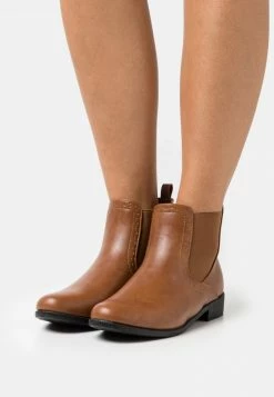 Anna Field Botines Bajos - Cognac, Mujer