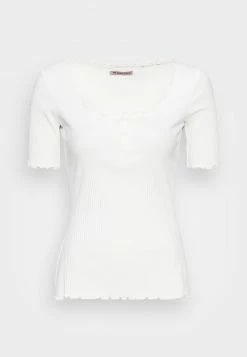 Anna Field Camiseta Básica - White, Mujer -Anna Field Ventas 2022 0d14d38e87404f2ea2eeaf92b7b3e6cf