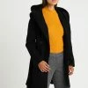 Anna Field DOUBLE BREASTED COAT WITH HOOD - Abrigo Clásico - Black, Mujer -Anna Field Ventas 2022 0d9e4c2870e8483abade16383a5635a6