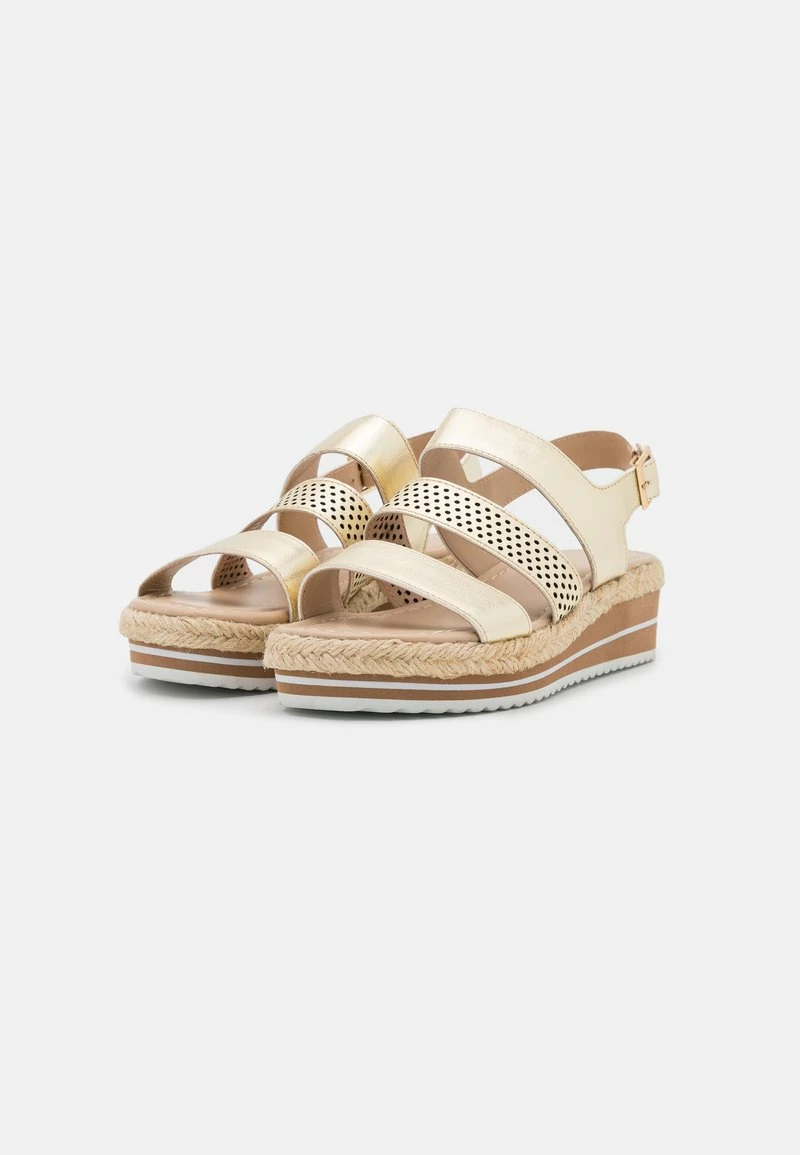 Anna Field LEATHER - Alpargatas - Gold, Mujer 5 Anna Field LEATHER - Alpargatas - Gold, Mujer - Imagen 3