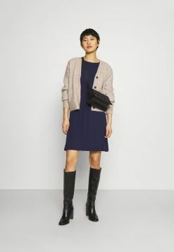 Anna Field Mini Waisted Basic Dress - Vestido Ligero - Dark Blue, Mujer -Anna Field Ventas 2022 105a6818eecb404182db77a74e738bb8