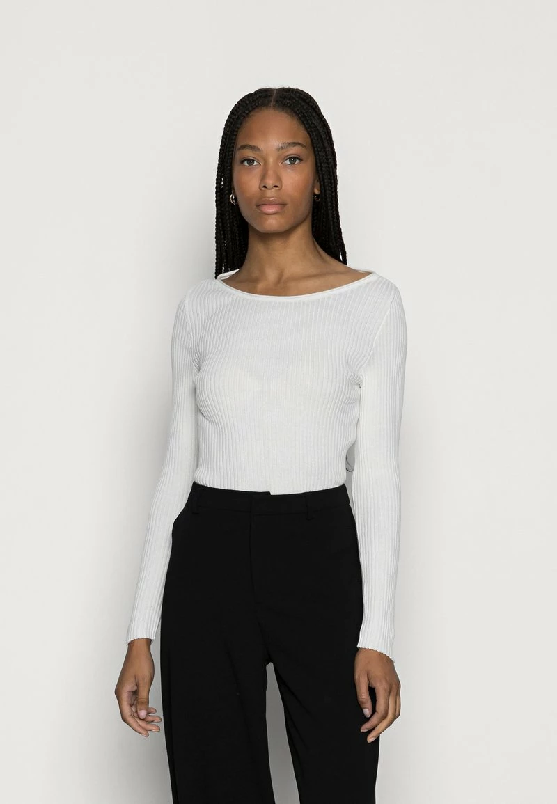 Anna Field BOATNECK JUMPER - Jersey De Punto - White, Mujer 3 Anna Field BOATNECK JUMPER - Jersey De Punto - White, Mujer