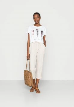 Anna Field FRANCESCA FREE LIKE A BIRD FEATHER TEE - Camiseta Estampada - White, Mujer -Anna Field Ventas 2022 12b819e18056418199f094b5fe5d50f8