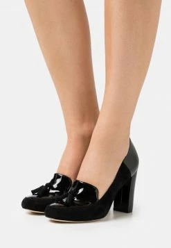 Anna Field LEATHER - Tacones - Black, Mujer