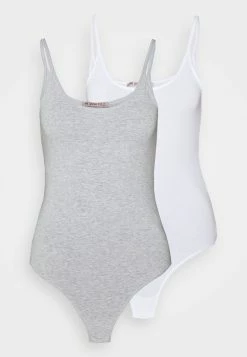 Anna Field 2PP STRING BODY - Body - White/mottled Light Grey, Mujer 18 Anna Field 2PP STRING BODY - Body - White/mottled Light Grey, Mujer -Anna Field Ventas 2022 160362de0ce344d78e17aa0218f77036