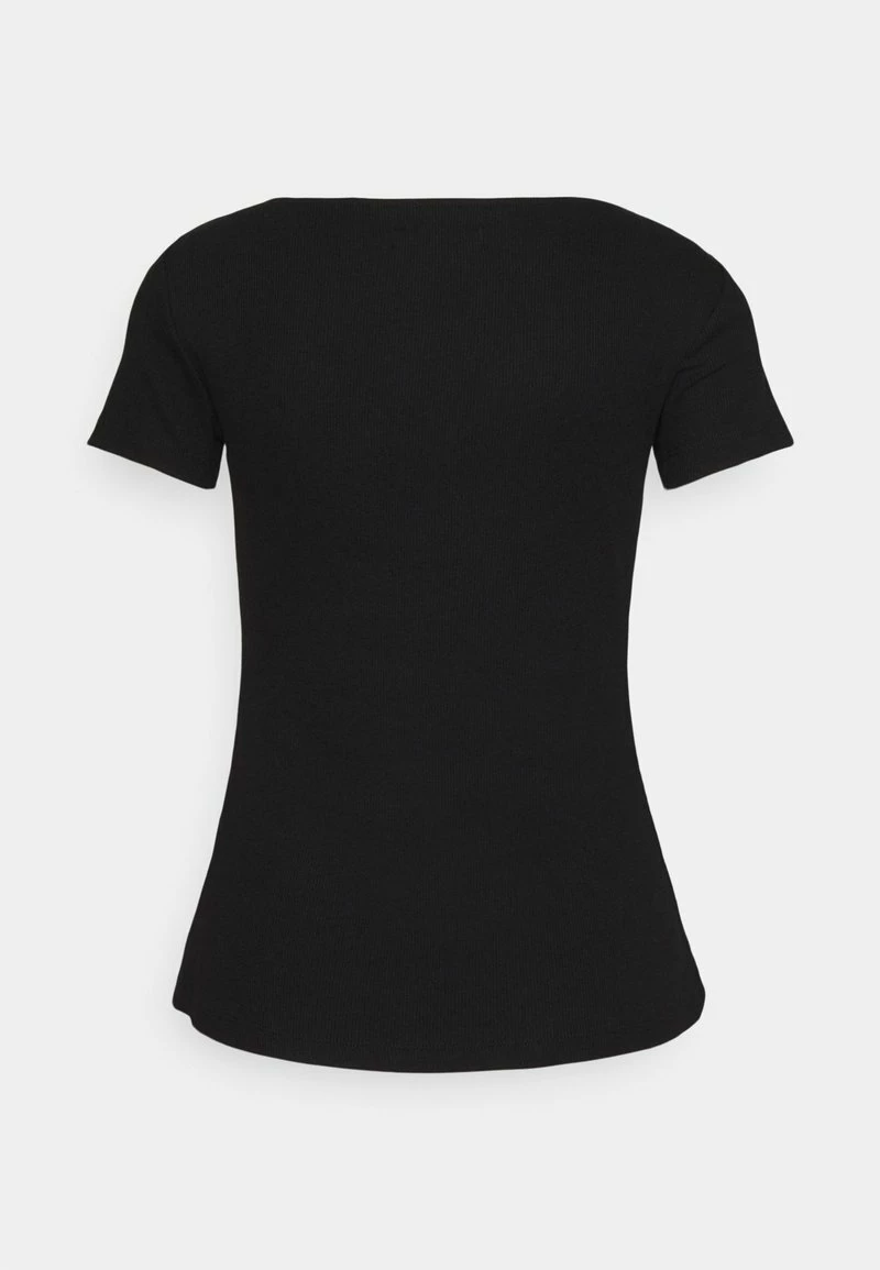 Anna Field Camiseta Básica - Black, Mujer 4 Anna Field Camiseta Básica - Black, Mujer - Imagen 2