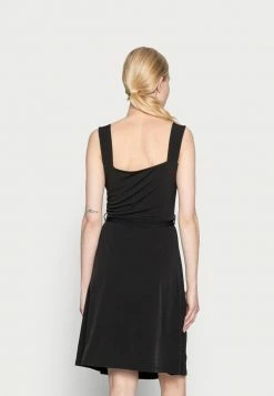 Anna Field WIDE STRAP BASIC MIDI DRESS - Vestido Informal - Black, Mujer -Anna Field Ventas 2022 1695546d2cf54cfcad5667bfbc8168ee