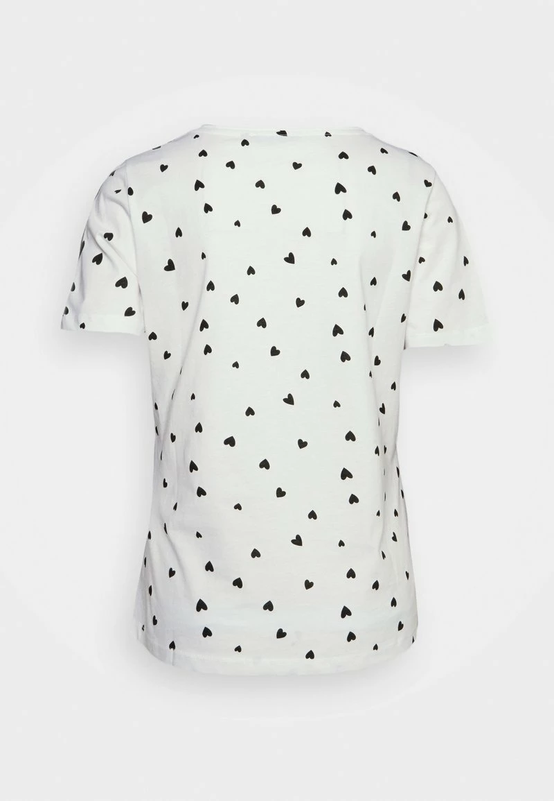 Anna Field Camiseta Estampada - White/black, Mujer 4 Anna Field Camiseta Estampada - White/black, Mujer - Imagen 2