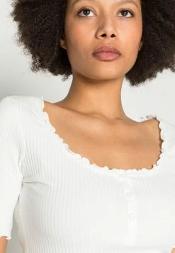 Anna Field Camiseta Básica - White, Mujer -Anna Field Ventas 2022 179b70ded8b548c1b0b36ef817cbcc40