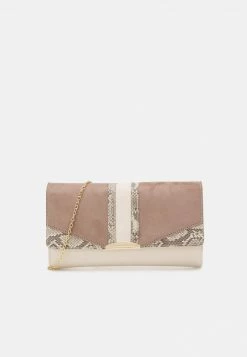 Anna Field Clutch - Beige, Mujer