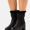 Anna Field LEATHER - Botines - Black, Mujer