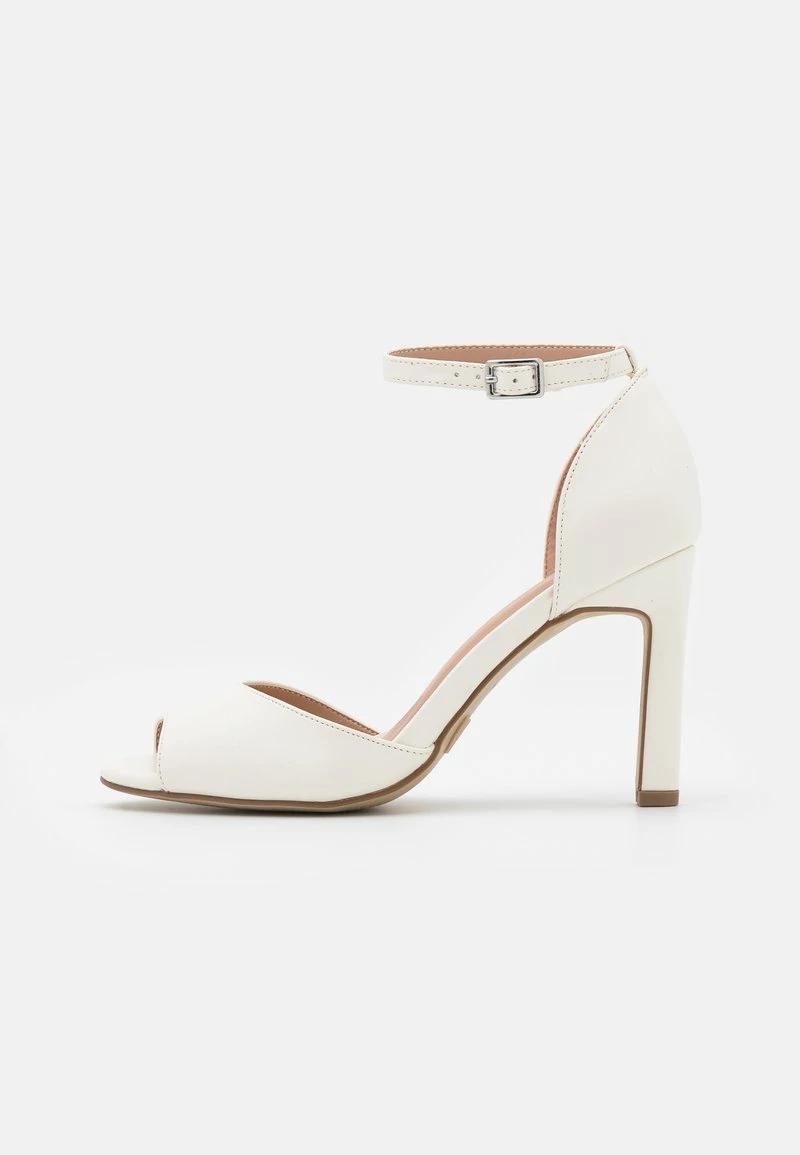 Anna Field Peeptoes - White, Mujer 4 Anna Field Peeptoes - White, Mujer - Imagen 2