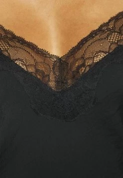 Anna Field HAMMERED SATIN NIGHTIE - Camisón - Black, Mujer -Anna Field Ventas 2022 1a357dffa59d4ccd88192f9679933d18