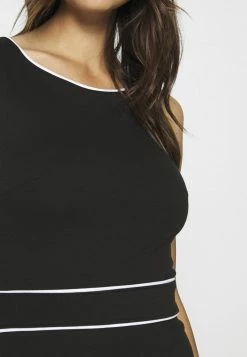 Anna Field Vestido De Tubo - Black/white, Mujer -Anna Field Ventas 2022 1b05a04511594bde9818f07397968709