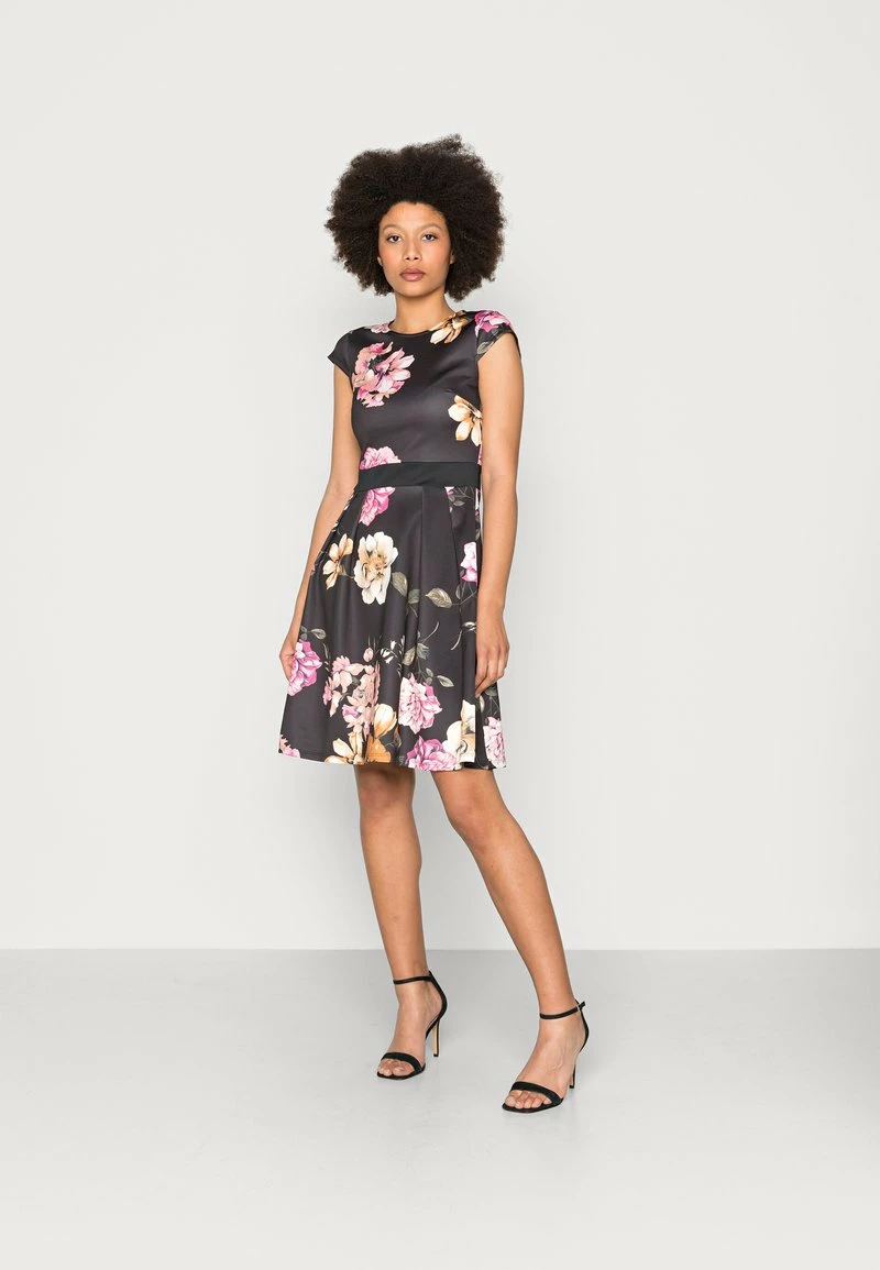 Anna Field Vestido Ligero - Black/pink, Mujer 4 Anna Field Vestido Ligero - Black/pink, Mujer - Imagen 2