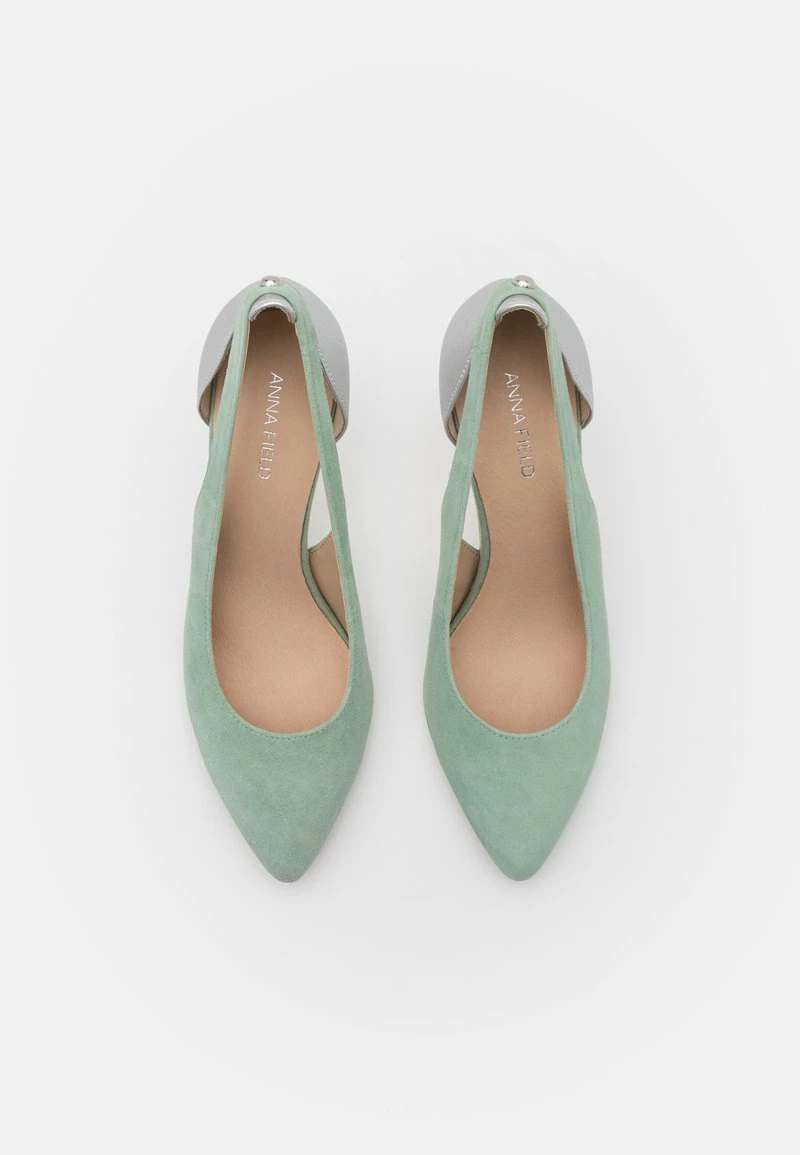 Anna Field LEATHER - Zapatos Altos - Mint/silver, Mujer 8 Anna Field LEATHER - Zapatos Altos - Mint/silver, Mujer - Imagen 6