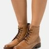Anna Field LEATHER - Botines Con Cordones - Cognac, Mujer -Anna Field Ventas 2022 1bee43e63ee1497190580f527aca46f1