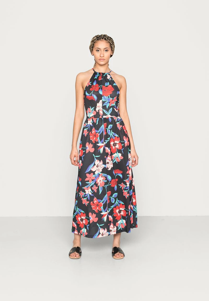 Anna Field Vestido Largo - Black/red, Mujer 3 Anna Field Vestido Largo - Black/red, Mujer