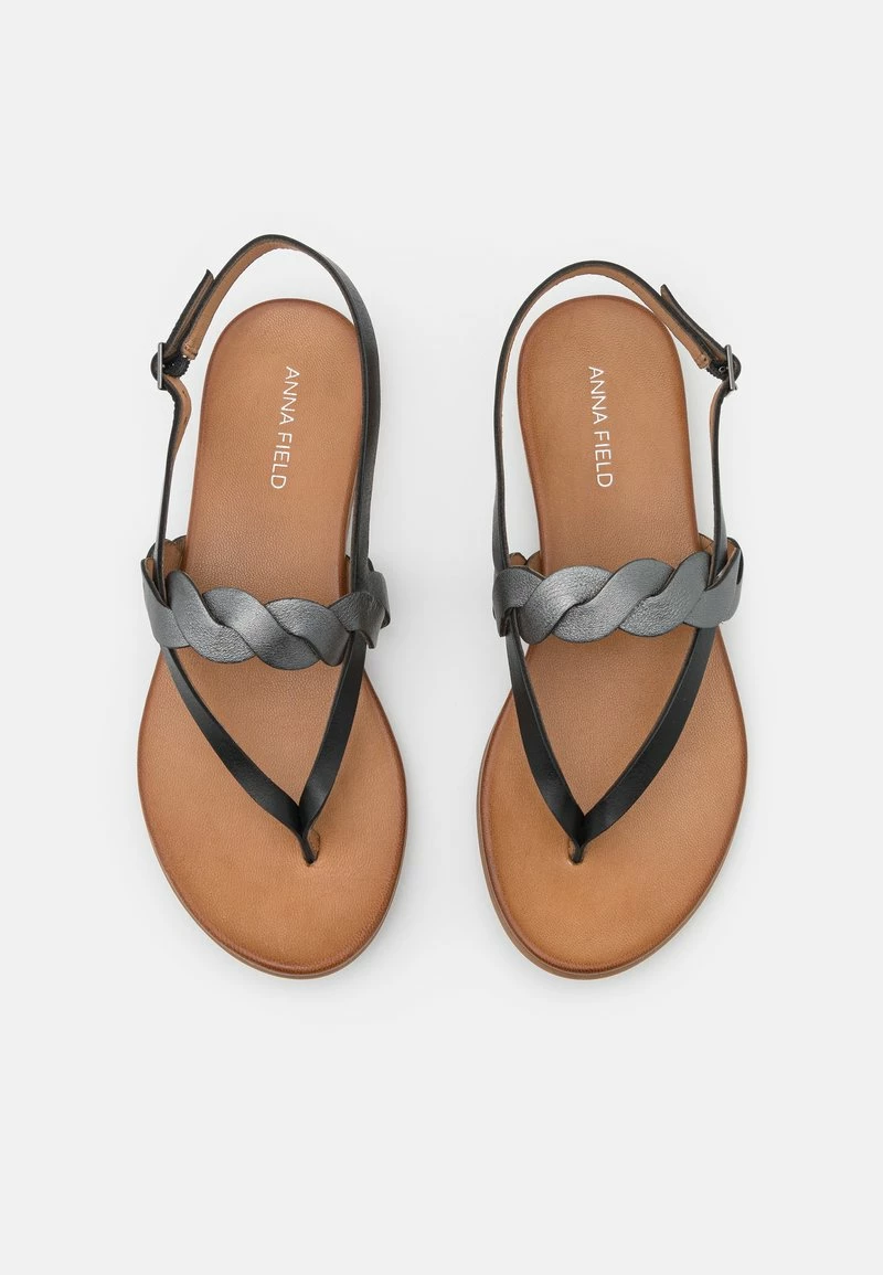 Anna Field LEATHER - Sandalias De Dedo - Black, Mujer 8 Anna Field LEATHER - Sandalias De Dedo - Black, Mujer - Imagen 6