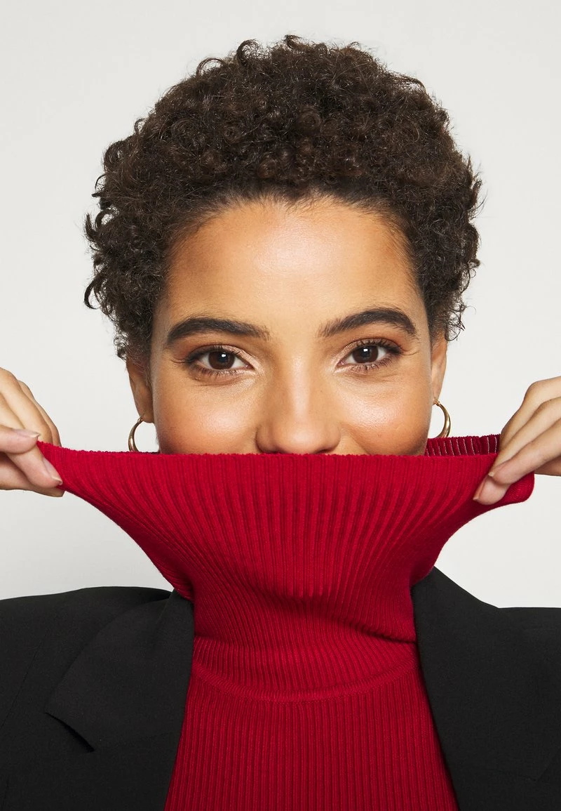 Anna Field TURTLE NECK - Jersey De Punto - Red, Mujer 6 Anna Field TURTLE NECK - Jersey De Punto - Red, Mujer - Imagen 4