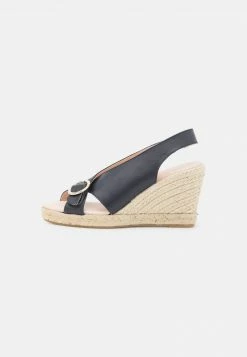 Anna Field COMFORT LEATHER - Sandalias Con Plataforma - Dark Blue, Mujer -Anna Field Ventas 2022 1d75764ff7c342449c47d2d6de35385c