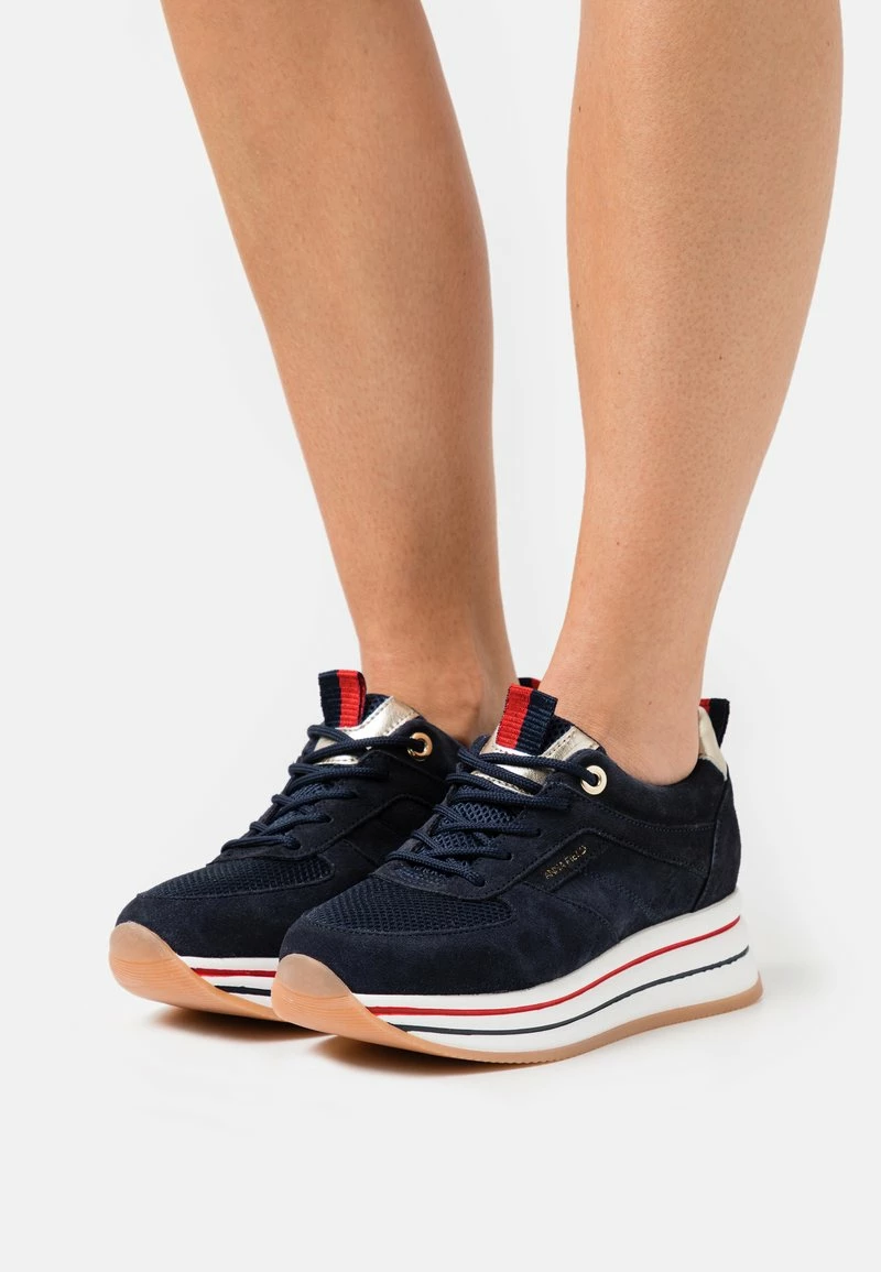Anna Field LEATHER - Zapatillas - Dark Blue, Mujer 3 Anna Field LEATHER - Zapatillas - Dark Blue, Mujer