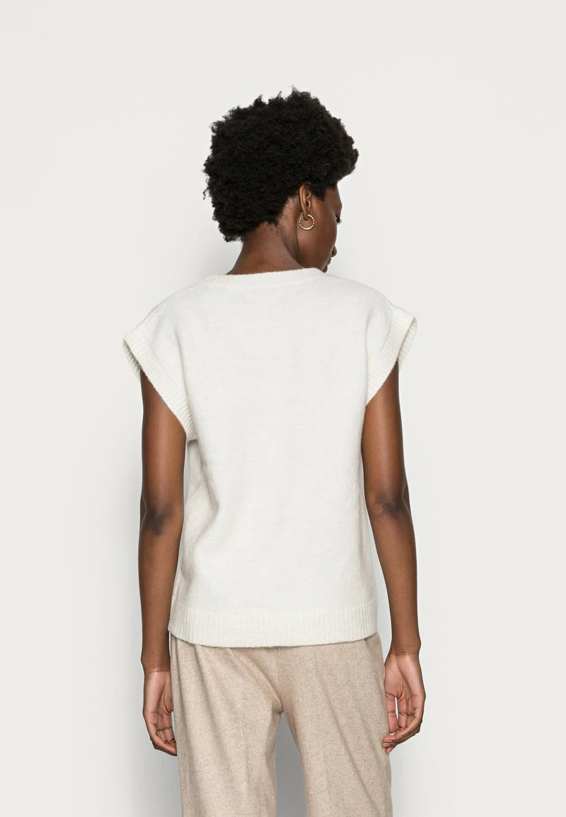 Anna Field V NECK VEST - Jersey De Punto - Beige, Mujer 5 Anna Field V NECK VEST - Jersey De Punto - Beige, Mujer - Imagen 3