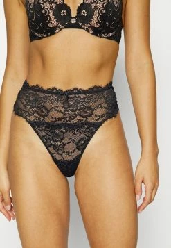 Anna Field 5PP HIGH RISE LACE THONG - Tanga - Black, Mujer -Anna Field Ventas 2022 261539c447ee458fa0e0b69775c783a4