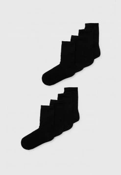 Anna Field 8 PACK ANKLE SOCKS - Calcetines - Black, Mujer