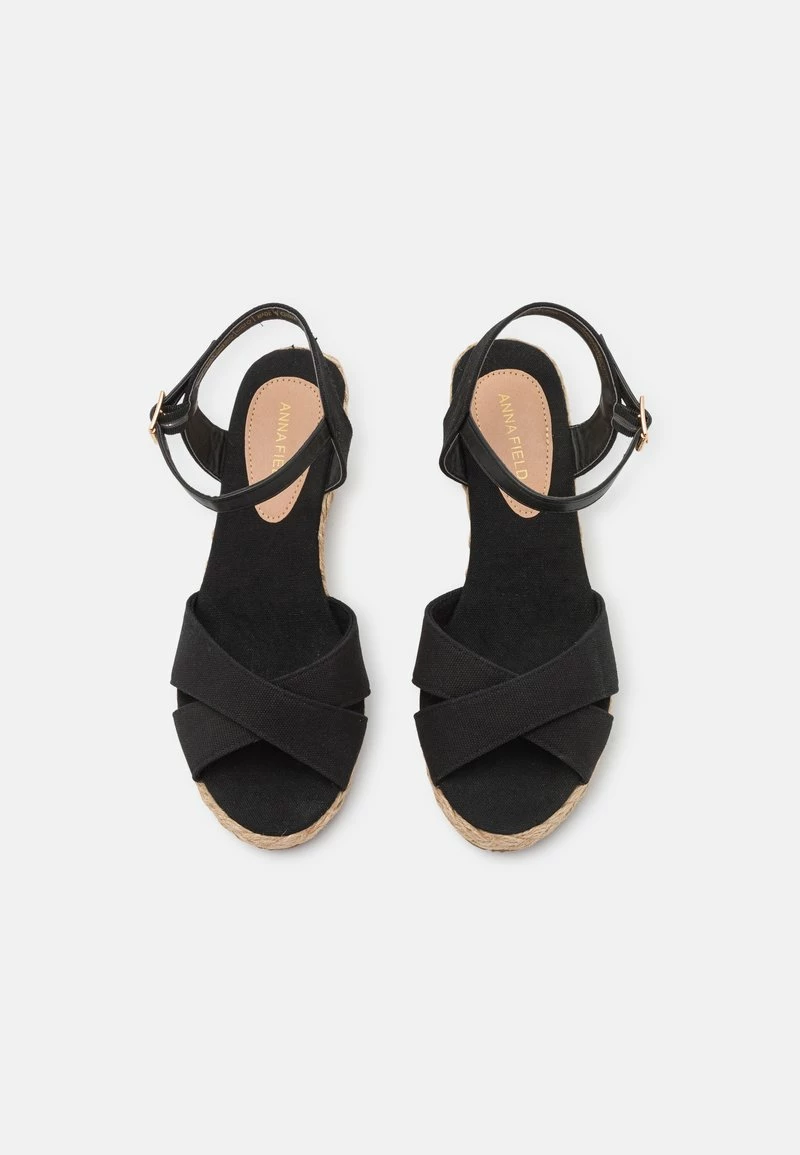 Anna Field Sandalias De Cuña - Black, Mujer 8 Anna Field Sandalias De Cuña - Black, Mujer - Imagen 6