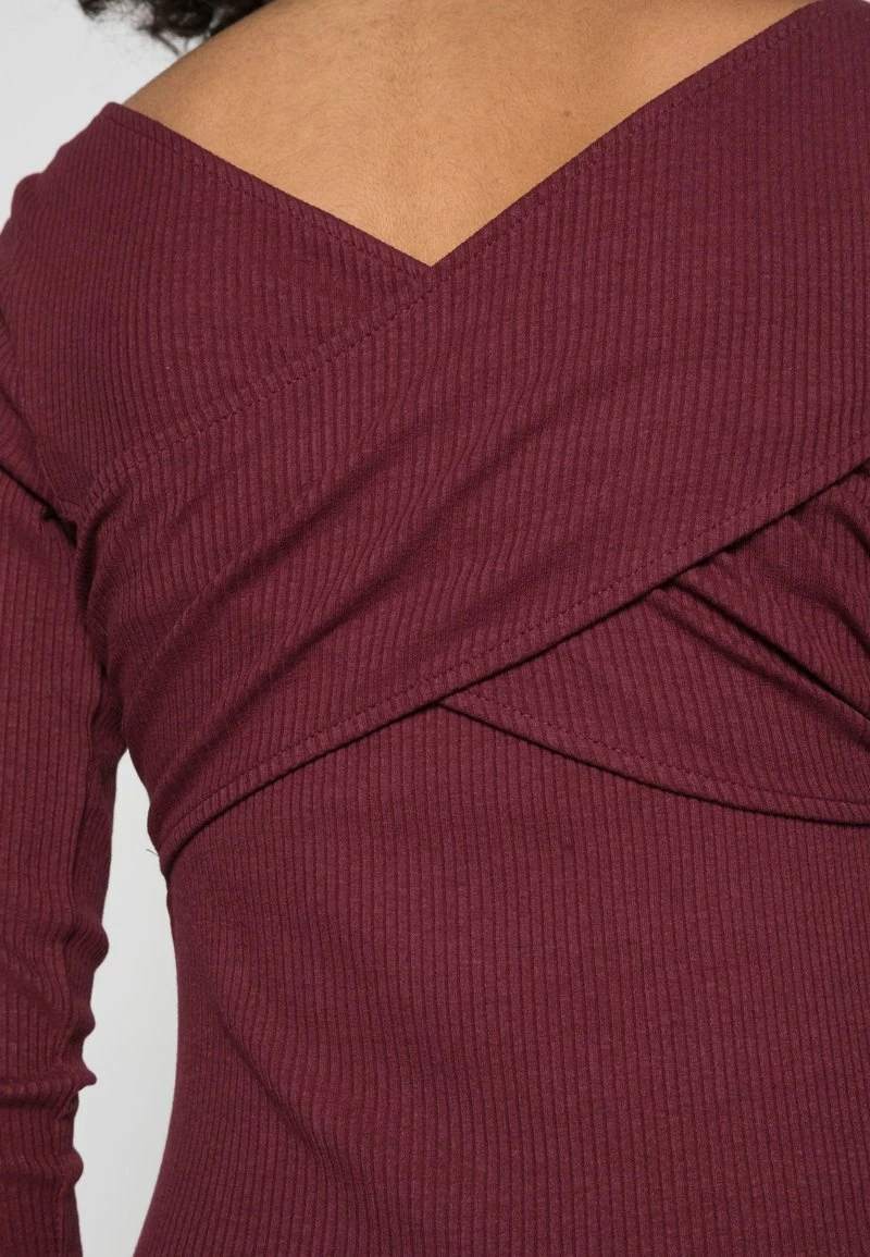 Anna Field Vestido De Punto - Bordeaux, Mujer 7 Anna Field Vestido De Punto - Bordeaux, Mujer - Imagen 5