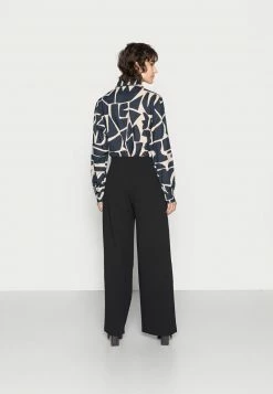 Anna Field BUTTON WAIST WIDE LEG PANTS - Pantalones - Black, Mujer 9 Anna Field BUTTON WAIST WIDE LEG PANTS - Pantalones - Black, Mujer -Anna Field Ventas 2022 2999d342531b4b638e5109491fc4c2df
