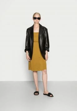 Anna Field WIDE STRAP BASIC MIDI DRESS - Vestido Informal - Brown, Mujer -Anna Field Ventas 2022 2a201ecd67144cacb8a60827c7dc90ee