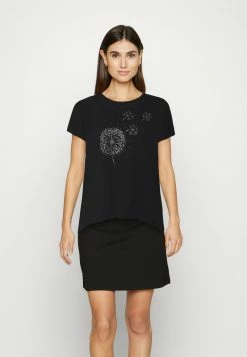 Anna Field Camiseta Estampada - Black, Mujer