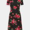 Anna Field Vestido Ligero - Black / Pink, Mujer -Anna Field Ventas 2022 2d1a1856199f418fa3eebcc536ed038d