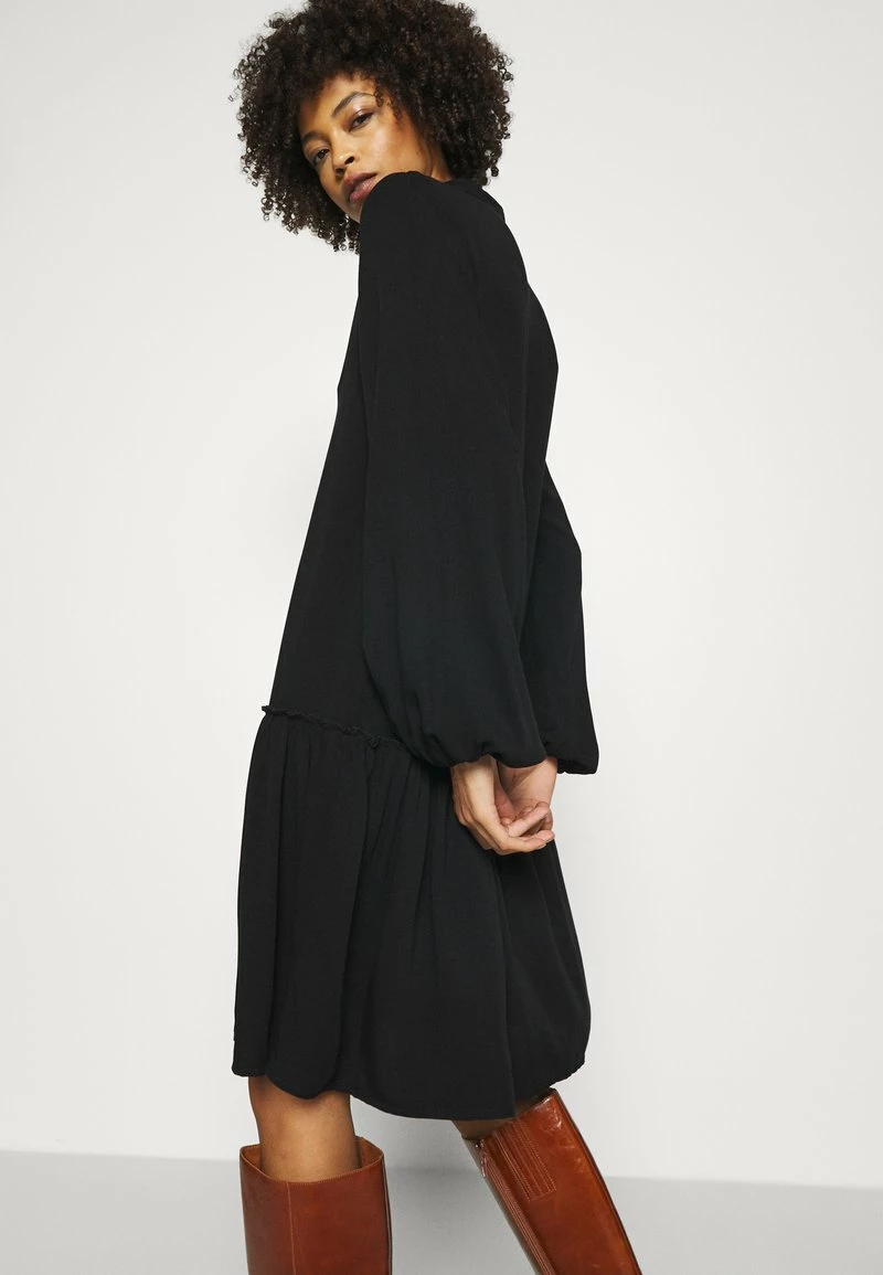 Anna Field Oversized - Vestido Camisero - Black, Mujer 6 Anna Field Oversized - Vestido Camisero - Black, Mujer - Imagen 4